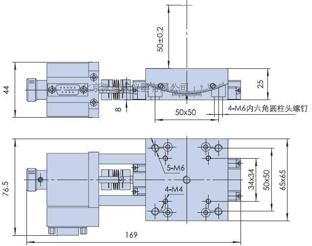 PJ110-15 精密型電動(dòng)角位臺(tái)(蝸輪蝸桿) ±15° 臺(tái)面尺寸65*65 PJ110-15 精密型電動(dòng)角位臺(tái)(蝸輪蝸桿) ±15° 臺(tái)面尺寸65*65