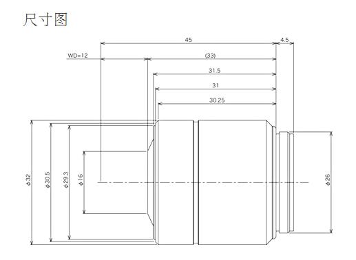 奧林巴斯 明暗視場用平場消色差物鏡 MPLN-BD 奧林巴斯 明暗視場用平場消色差物鏡 MPLN-BD
