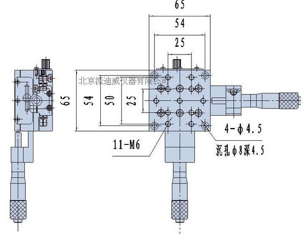 手動(dòng)多維組合臺(tái) :PH-209H 手動(dòng)多維組合臺(tái) :PH-209H