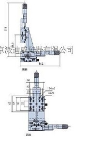 手動(dòng)多維組合臺(tái):PH-305H 手動(dòng)多維組合臺(tái):PH-305H