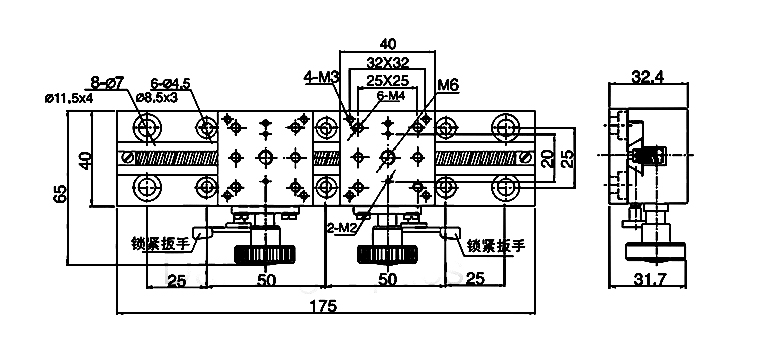 PT-SD50401M 齒輪齒條移動(dòng)臺(tái) PT-SD50401M 齒輪齒條移動(dòng)臺(tái)