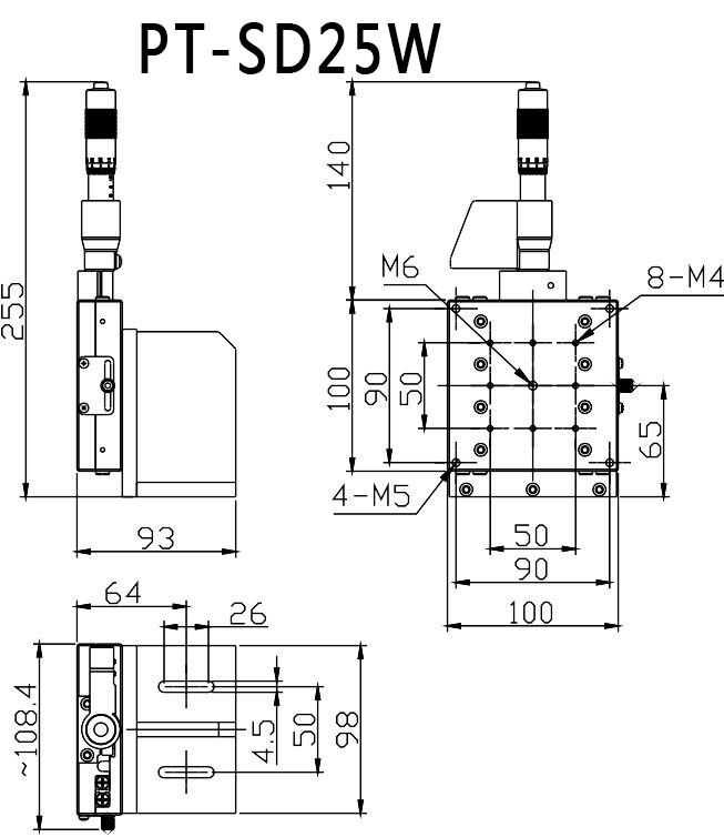 PT-SD25W/25E手動平移臺Z軸升降臺數(shù)顯調(diào)節(jié)升降臺 PT-SD25W/25E手動平移臺Z軸升降臺數(shù)顯調(diào)節(jié)升降臺