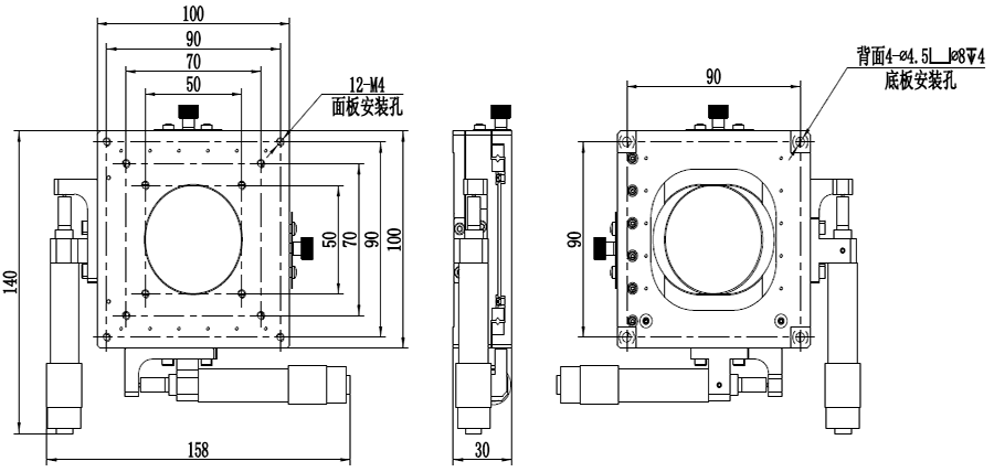 PT-XY125 手動(dòng)XY平移臺(tái) 中空平臺(tái) 中空位移臺(tái) 兩軸平臺(tái) PT-XY125 手動(dòng)XY平移臺(tái) 中空平臺(tái) 中空位移臺(tái) 兩軸平臺(tái)