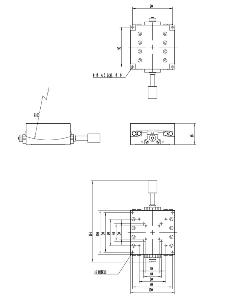 TZ-II 鏡頭調(diào)節(jié)架 TZ-II 鏡頭調(diào)節(jié)架