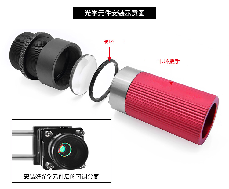 可調(diào)套管1英寸透鏡套管螺紋旋轉(zhuǎn)套管光學(xué)調(diào)節(jié)安裝筒 可調(diào)套管1英寸透鏡套管螺紋旋轉(zhuǎn)套管光學(xué)調(diào)節(jié)安裝筒