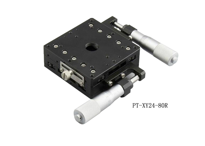 PT-XY24-80 XY軸位移臺 手動多維組合臺 平移臺 位移臺 PT-XY24-80 XY軸位移臺 手動多維組合臺 平移臺 位移臺